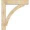Ekena Millwork Thorton Block Rough Sawn Bracket w/ Offset Brace, Douglas Fir, 8"W x 40"D x 44"H BKT0806X40X44THR05RDF - alternate 2